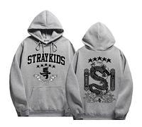 NCTCITY Herren Damen Kapuzenpullover Freizeit Langarm Hoodie Sweatshirt Stray Kids Neues Album Gedruckt Mantel Tops (S-Class) BangChan Lee Know Changbin Hyunjin Han Felix Seungmin I.N