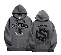 NCTCITY Herren Damen Kapuzenpullover Freizeit Langarm Hoodie Sweatshirt Stray Kids Neues Album Gedruckt Mantel Tops (S-Class) BangChan Lee Know Changbin Hyunjin Han Felix Seungmin I.N