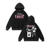 NCTCITY Herren Damen Kapuzenpullover Used-Look Vintage Hip Hop Hoodie Stray Kids Doit Sweatshirt Harajuku Streetwear Tops Neues Album BangChan Lee Know Changbin Hyunjin Han Felix Seungmin I.N