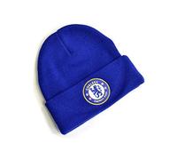 ND Sports Hy-Pro Chelsea FC K-REY-CFCSTK0014 Strickmütze mit Wappen, Einheitsgröße, Königsblau