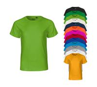 Neutral Kurzärmliges Kinder T-Shirt aus Bio-Fairtrade-Baumwolle - Gelb | 140/146