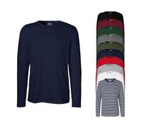 NE61050 Neutral Herren langarm T-Shirt Dark Heather XL