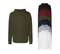 NE62101 Neutral Unisex Jersey Kapuzen Sweatshirt Black XS