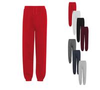 NE74003 Neutral Unisex Jogginhose mit elastischen Bündchen Red XXL