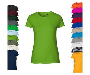 NE81001 Neutral Damen enganliegendes T-Shirt Light Pink XL