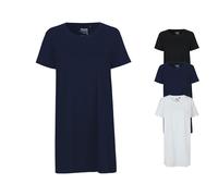 NE81020 Neutral Damen extra lang geschnittenes T-Shirt Black L