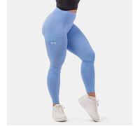 NEBBIA Women‘s leggings Active High Waist Smart Pocket Light Blue XS