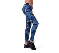 NEBBIA Women‘s leggings Mid Waist Ocean Power blue XS