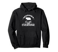 Nebraska Nicht jedermanns Sache Rough Charm Pullover Hoodie
