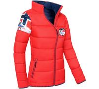 Nebulus Damen Jacke BRAXTON, warme Outdoorjacke, praktische & vielseitige Übergangs- & Winterjacke, rot - M/38