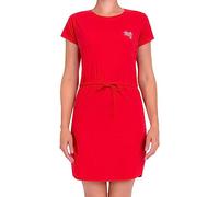Nebulus Damen Kleid Delia, tailliertes Kleid, knielanges Kleid, rot - XL/42