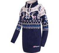 Nebulus Damen Kleid FINALY, Knielang, vielseitig, Navy-Offwhite - XXL/44