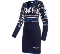 Nebulus Damen Kleid NORRA, Knielang, vielseitig, Navy-Offwhite - XL/42