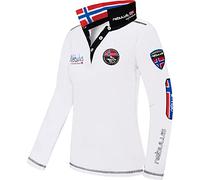 Nebulus Damen Poloshirt BENTY, Shirt, Sweatshirt, Polo, weiß - L/40