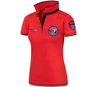 Nebulus Damen Poloshirt Forward, Shirt, Sweatshirt, Polo, rot - XXL/44