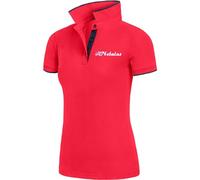 Nebulus Damen Poloshirt LASTONE, Shirt, Sweatshirt, Polo, rot-schwarz - M/38
