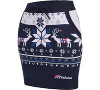 Nebulus Damen Rock SKIRTY, lässiger Rock, Winterrock, Navy-Offwhite - S/36
