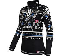 Nebulus Damen Rolli Coaster, Rollkragen, Langarm, schwarz - L/40