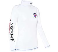 Nebulus Damen Rolli Warmer, Rollkragen, Langarm, weiß - S/36