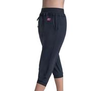 Nebulus Damen Short Pearly, Capri Hose, Sommerhose, schwarz - XXL/44