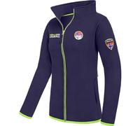 Nebulus Damen Sweatjacke NORY, Übergangsjacke, vielseitig (DE/NL/SE/PL, Alphanumerisch, XL, Regular, Regular, navy-lime)