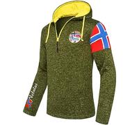 Nebulus Fleecepullover COSTRA Herren (Model: P4683 - Herren, Gap-grün melie; Größe: XXL) FBA