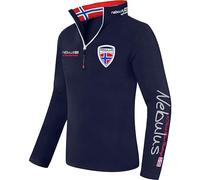 Nebulus Fleecepullover SKANDINAVIA T060 (Modell: Q1001 - Herren, Navy; Größe: M) FBA