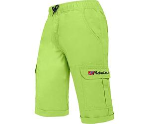 Nebulus Herren Beach, Kurze Hose, Shorts, hellgrün - XXL