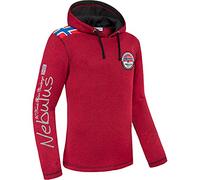 Nebulus Herren FLAGGY, rot meliert - XL