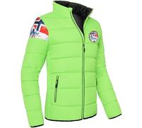 Nebulus Herren Jacke BRAXTON, warme Outdoorjacke, praktische & vielseitige Übergangs- & Winterjacke, lime green - 3XL