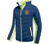 Nebulus Herren Jacke GENIUS, warme Outdoorjacke, praktische & vielseitige Übergangs- & Winterjacke, navy-lime - XL