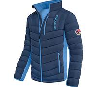 Nebulus Herren Jacke GRAFFITY, warme Outdoorjacke, praktische & vielseitige Übergangs- & Winterjacke, navy-kobalt - L