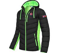 Nebulus Winterjacke MERIK - Schwarz Lime / 3XL