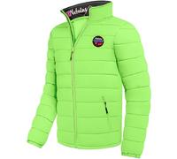 Nebulus Herren Jacke TAMMES, warme Outdoorjacke, praktische & vielseitige Übergangs- & Winterjacke, Lime Green - XL