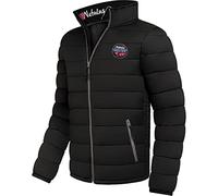 Nebulus Herren Jacke TAMMES, warme Outdoorjacke, praktische & vielseitige Übergangs- & Winterjacke (XXL, schwarz)
