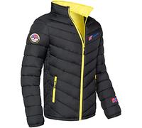 Nebulus Herren Jacke TANNO, warme Outdoorjacke, praktische & vielseitige Übergangs- & Winterjacke, schwarz - XL