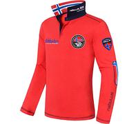 Nebulus Herren Poloshirt BENTY, Polo Kurzarm, Shirt, rot - M