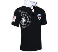 Nebulus Herren Poloshirt EGERSUND, Shirt, Sweatshirt, Polo, schwarz - XL