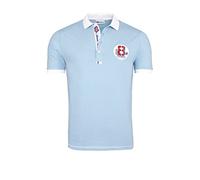 Nebulus Herren Poloshirt Seaside, Poloshirt, Stehkragen, Hemd, Angel - M