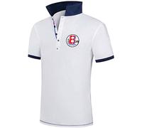 Nebulus Herren Poloshirt Seaside, Poloshirt, Stehkragen, Hemd, weiß - M