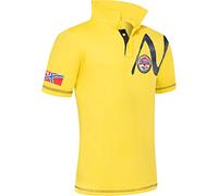 Nebulus Herren Poloshirt TUPAI, Polo Kurzarm, Sweatshirt, gelb - XL