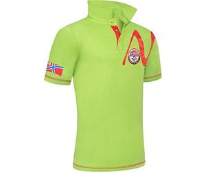 Nebulus Herren Poloshirt TUPAI, Polo Kurzarm, Sweatshirt, Lime - XL