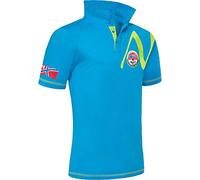 Nebulus Herren Poloshirt TUPAI, Polo Kurzarm, Sweatshirt, Malibu - L