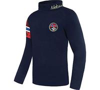 Nebulus Herren Rolli Downy, Rollkragen, Langarm, Navy - L