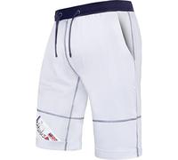 Nebulus Herren Short Station, Kurze Hose, Sommerhose, weiß - L