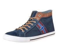 Nebulus Herren Sneaker Utah High, Ledersneaker, Turnschuhe (Navy, EU Schuhgrößensystem, Erwachsene, Herren, Numerisch, M, 43)