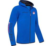 Nebulus Herren Sweatjacke NORTIS, Übergangsjacke, Freizeitjacke, Kobalt-schwarz - M