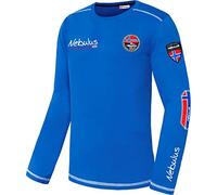 Nebulus Herren Sweatshirt Boogy, Longsleeve, Langarmshirt, Kobalt - L