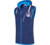Nebulus Herren Weste NORVI, leichte Kapuzenweste, armellose Jacke (DE/NL/SE/PL, Alphanumerisch, 3XL, Regular, Regular, navy-aquatic)
