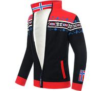 Nebulus Norweger CANADIAN - Schwarz-Rot / XL